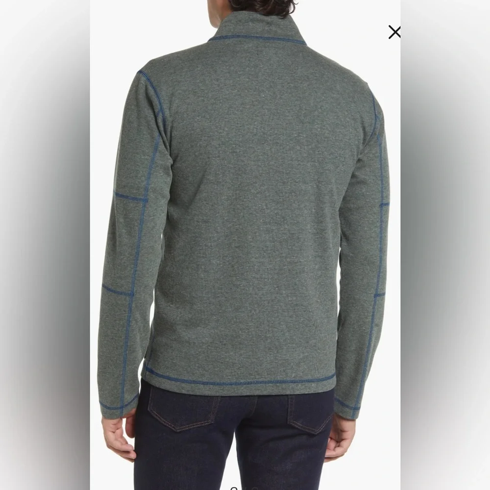 vintage 1946 Men's Heathered Stretch Rib Knit. Men’s Large